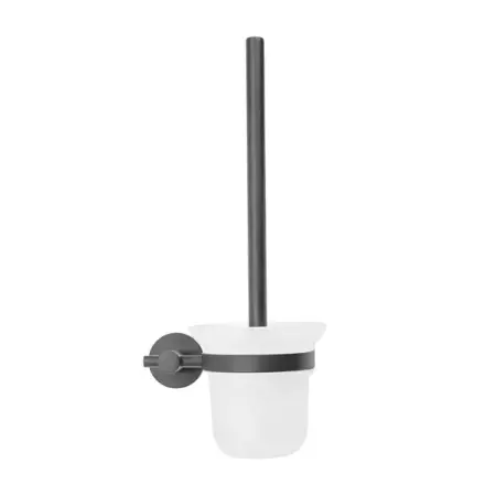 Perie WC Rea 322234A design rotund finisaj gri mat [4]
