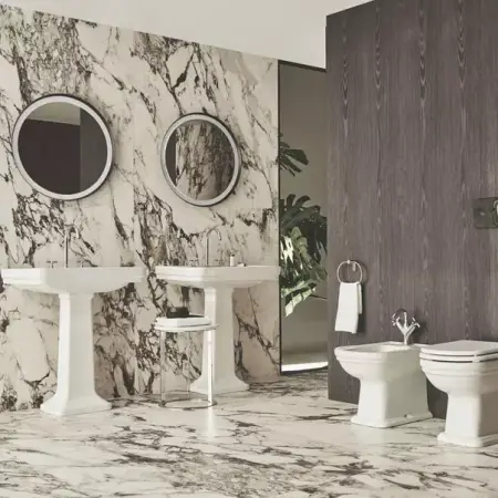 Piedestale - Piedestal pentru lavoar Ideal Standard Atelier Calla alb lucios