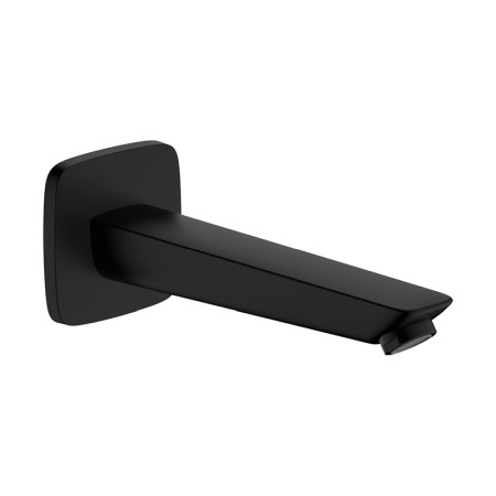 Baterii baie - Pipa de umplere pentru cada, Hansgrohe, Logis, negru mat