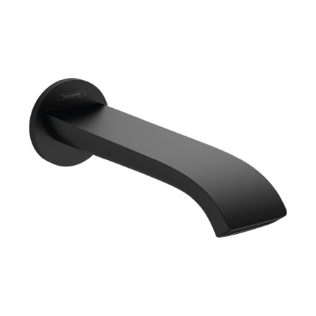 Baterii baie - Pipa de umplere pentru cada, Hansgrohe, Vivenis, negru mat