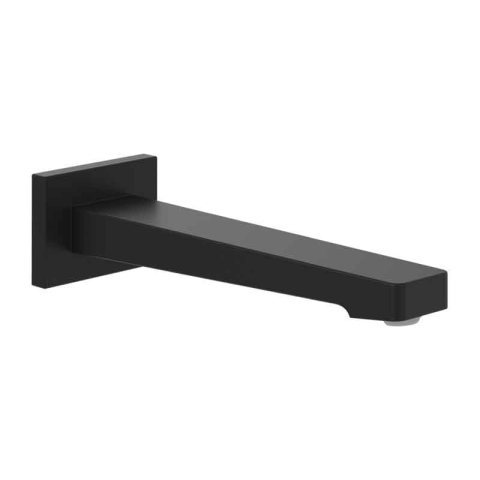 Pipă de umplere pentru cadă Villeroy&Boch, Architectura Square, 21 cm, negru mat [0]