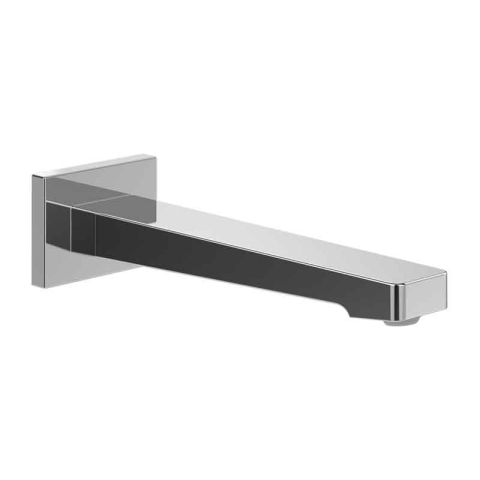Sisteme de dus - Pipă de umplere pentru cadă Villeroy&Boch, Architectura Square, 22.4 cm, crom