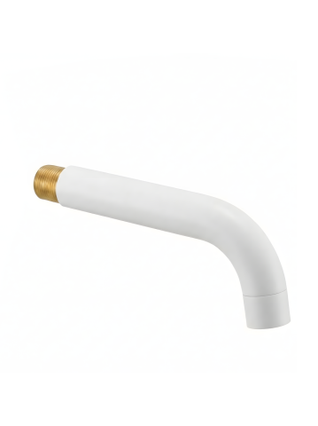 Baterii lavoar - Pipă pentru baterie încastrată Rea Lungo 16 cm alb