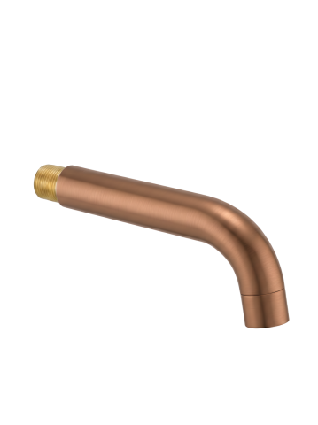 Baterii baie - Pipă pentru baterie încastrată Rea Lungo 16 cm cupru periat