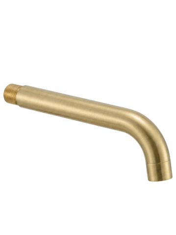 Baterii baie - Pipă pentru baterie încastrată Rea Lungo 20 cm auriu periat