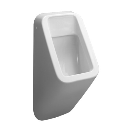 Obiecte Sanitare - Pisoar suspendat, Hatria, Fusion, alb