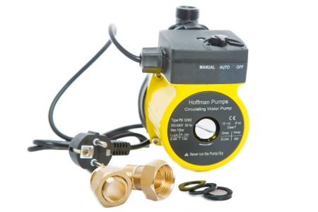 Incalzire in pardoseala - Pompa ridicare presiune apa panou solar cu fluxostat Hoffman Pumps PS 12/9 G