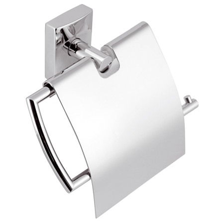 Accesorii toaleta - Porthartie, Ferro, Metalia 12, cu protectie, crom