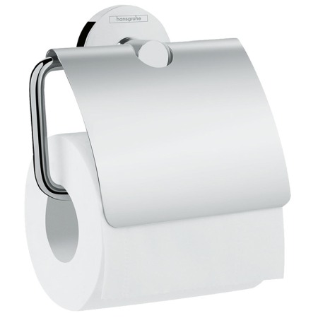 Accesorii toaleta - Porthartie WC Hansgrohe, Logis Universal, cu aparatoare