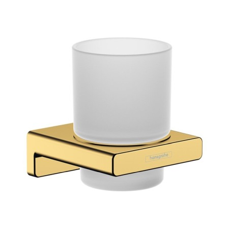 Accesorii lavoar - Portpahar, Hansgrohe, AddStoris, auriu