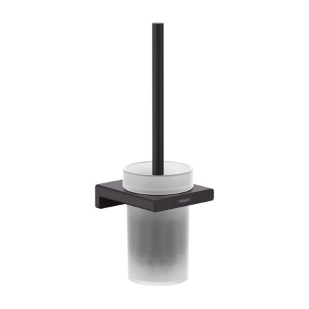 Accesorii toaleta - Portperie, Hansgrohe, AddStoris, negru mat