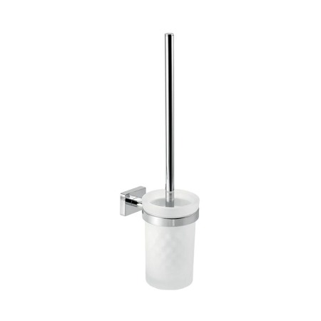 Accesorii toaleta - Portperie WC, Ferri, Greta, crom, alb mat