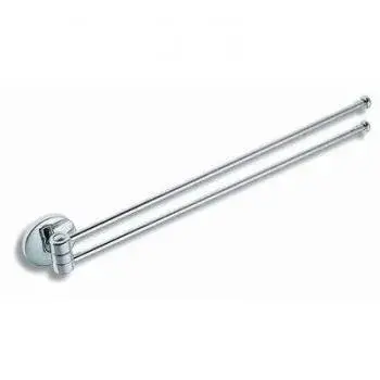 Cuiere si suporturi prosoape - Portprosop dublu Ferro, Metalia 1, 40 cm, crom