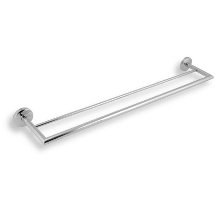 Accesorii baie - Portprosop dublu, Ferro, Metalia 11, 60 cm, crom