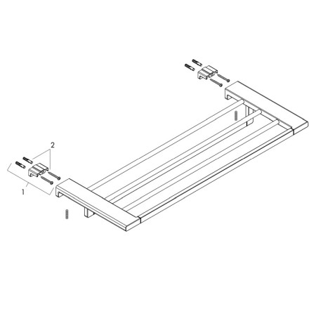 Portprosop multiplu, Hansgrohe, AddStoris, crom [2]