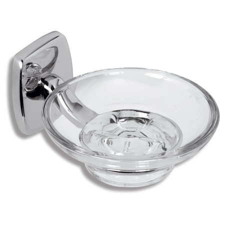 Accesorii lavoar - Portsapun, Ferro, Orfeus, sticla, crom