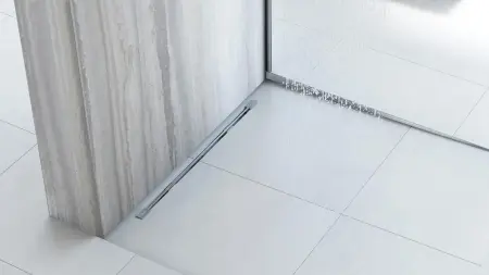 Profil de panta cadita de dus dreapta Gri Periat 100cm, Rea [7]