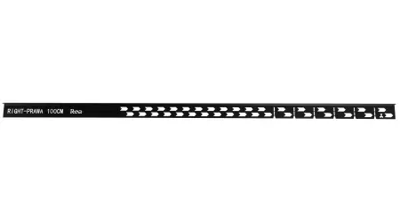 Profil de panta cadita de dus Negru 100cm, Rea [5]