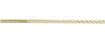Profil de panta cadita de dus stanga Auriu Periat 120cm, Rea [3]
