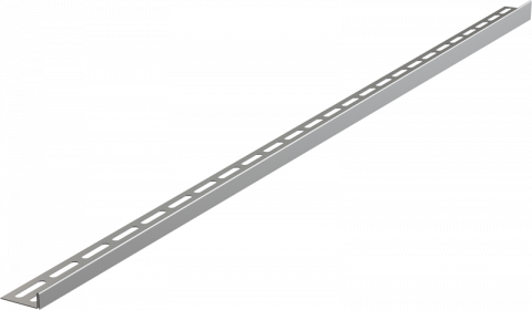 Rigole si canale de scurgere dus - Profil de panta din inox pentru compensare panta dus stanga Alcadrain 120 cm