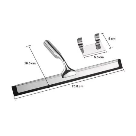 Racleta pentru sticla cu suport Rea auriu 26 cm [6]