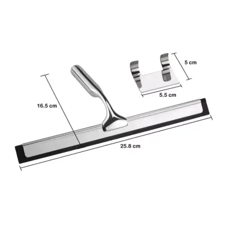 Racleta pentru sticla cu suport Rea negru 26 cm [6]