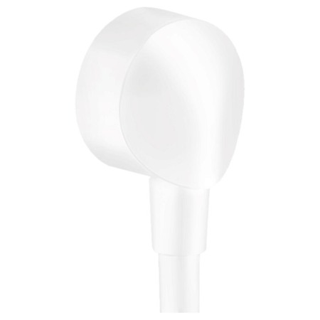 Sisteme de dus - Racord dus, Hansgrohe, FixFit, rotund, alb mat