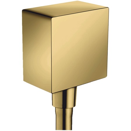 Sisteme de dus - Racord dus, Hansgrohe, FixFit Square, patrat, auriu lucios