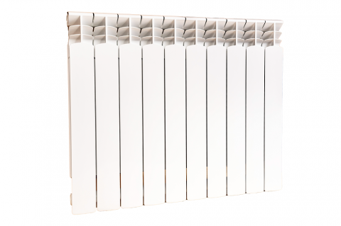 Radiator aluminiu Hoffman Plus, H 600 mm x 10 elementi, adancime 90 mm [2]