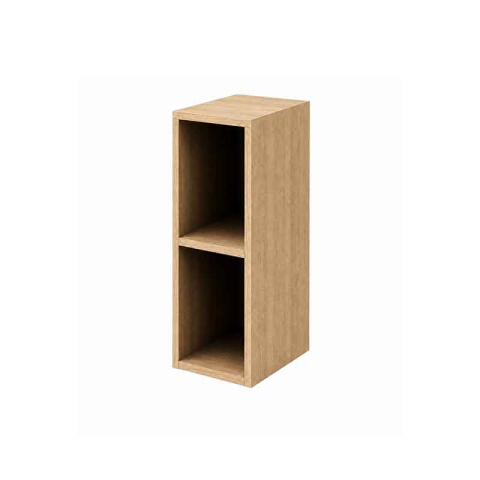 Seturi de mobilier si lavoar - Raft deschis pentru mobilier de baie Fluminia Genova, 20x46x53 cm, rovere naturale