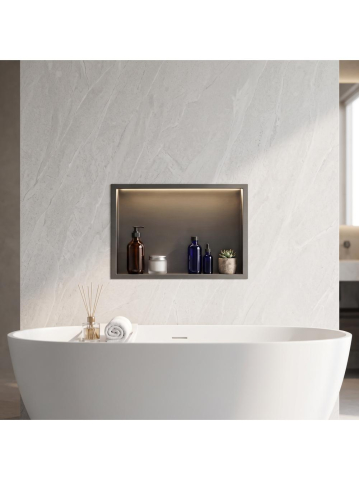 Raft baie incastrat LED Rea titan 480x330x100 mm inox Aisi 304 [1]
