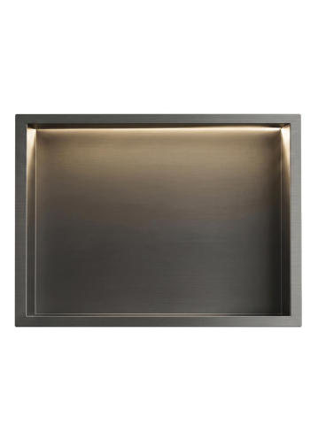 Raft baie incastrat LED Rea titan 480x330x100 mm inox Aisi 304 [2]