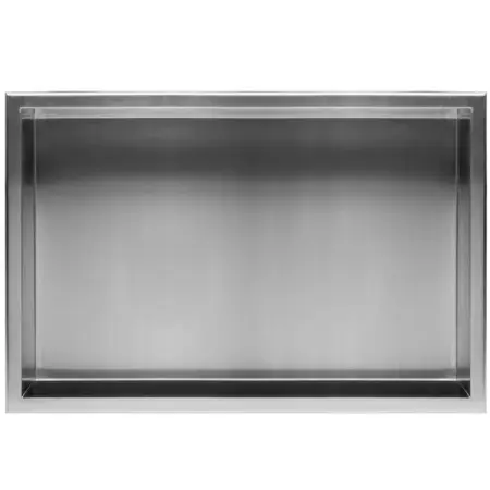 Rafturi incastrate - Raft incastrat dreptunghiular crom periat Rea 30x60x10 cm