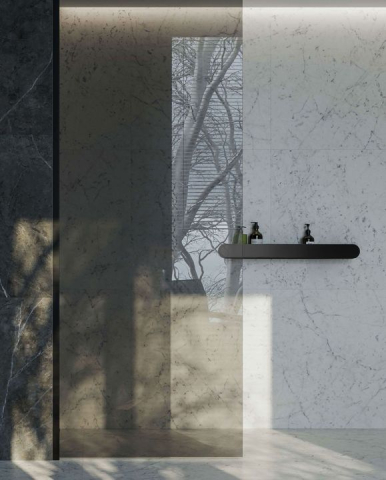 Raft pentru baie SF03 45cm negru mat [7]