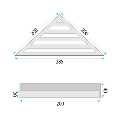 Raft pentru baie SF07 cupru periat [3]