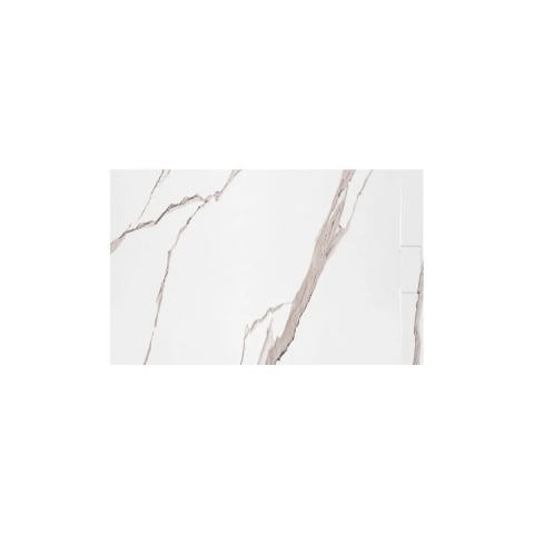 Cadite dreptunghiulare - Rea Bazalt Carrara White cădiță de duș dreptunghiulară x120 cm alb-bej REA-K7001