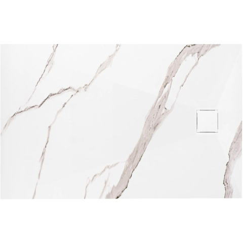 Cadite dreptunghiulare - Rea Magnum cădiță de duș dreptunghiulară x90 cm alb REA-K7006