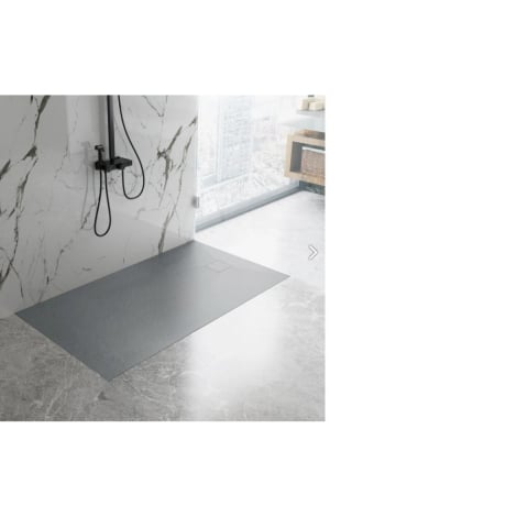 Rea Magnum Grey cădiță de duș dreptunghiulară x80 cm gri REA-K4107 [6]