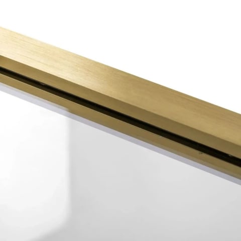 Rea Rapid Swing uși de duș 90 cm înclinabilă auriu periat/sticlă transparentă REA-K2502 [6]