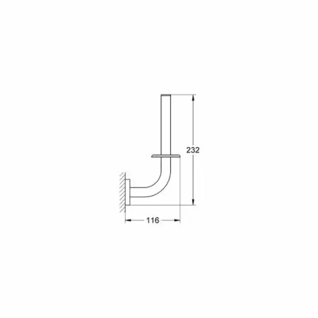 Rezerva suport hartie igienica Grohe Essentials [1]
