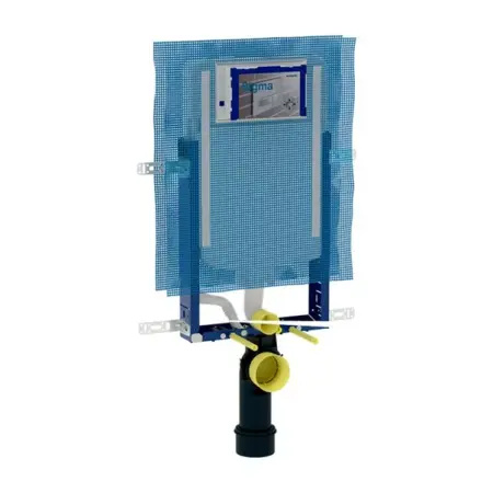 Rezervore incastrate - Rezervor incastrat Geberit Sigma cu cadru Kombifix pentru wc suspendat 109 cm