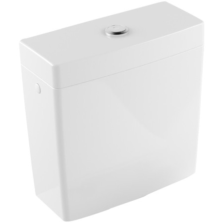 Rezervoare aparente - Rezervor monobloc Villeroy & Boch, Venticello, pentru vas WC compact, alb alpin