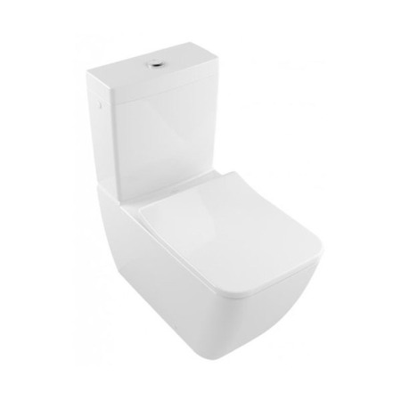Rezervor monobloc Villeroy & Boch, Venticello, pentru vas WC compact, alb alpin [2]