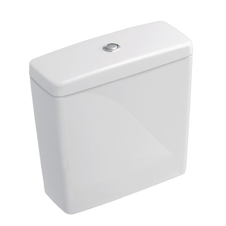 Rezervoare aparente - Rezervor Villeroy & Boch, O.Novo, pentru vas WC stativ, alb alpin