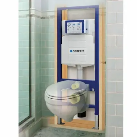 Rezervor wc cu cadru incastrat Geberit Duofix Sigma UP320 sistem de fixare si set izolare fonica [1]