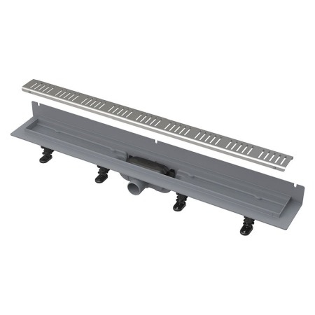 Cabine dus - Rigola de dus, Alcadrain, Wall, cu gratar, 65 cm