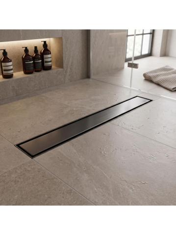 Rigola dus Rea NEOX finisaj titanium 70 cm otel inoxidabil AISI 304 [3]