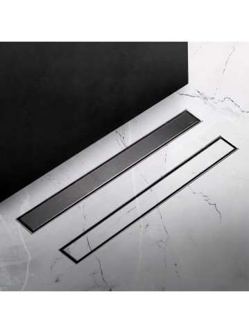 Rigola dus liniara Rea Neox Pro Titan 90 cm otel inoxidabil AISI 304 titanium [9]