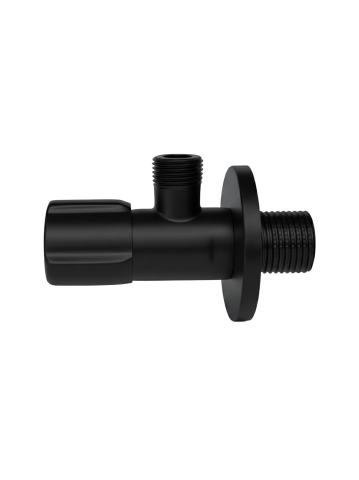 Robinet colțar 02  1/2" x 3/8" negru [2]