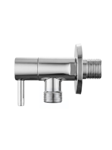 Robinet colțar 1/2" x 3/8" crom [2]